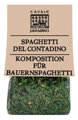 Casale Paradiso -Gewürzmischung für Spaghetti del Contadino - 80 g