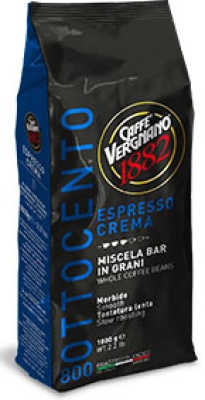 Caffe Vergnano - Espresso Crema 800, 1 kg ganze Bohnen