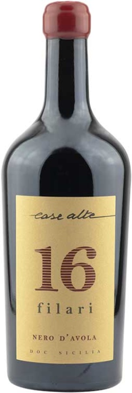 Case Alte - 16 Filari Nero d Avola Sicilia DOC 2022 - BIO