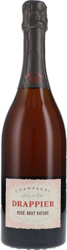 Champagne Drappier - Champagner Rosé Brut Nature - BIO