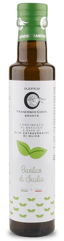 Oleificio Francesco Costa - Olio di Olive e Basilico di Sicilia 0,25l