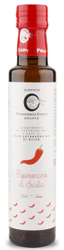 Oleificio Francesco Costa - Olio di Olive e Peperoncino di Sicilia 0,25l